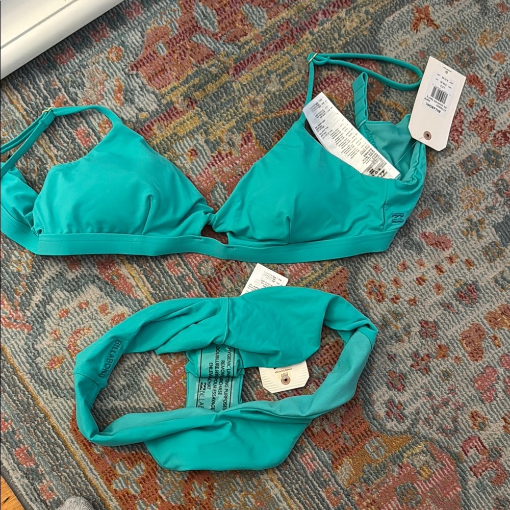 Billabong Teal Bikini Set